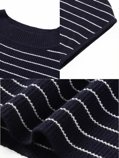 Faye Fitted High Neck Knit Top