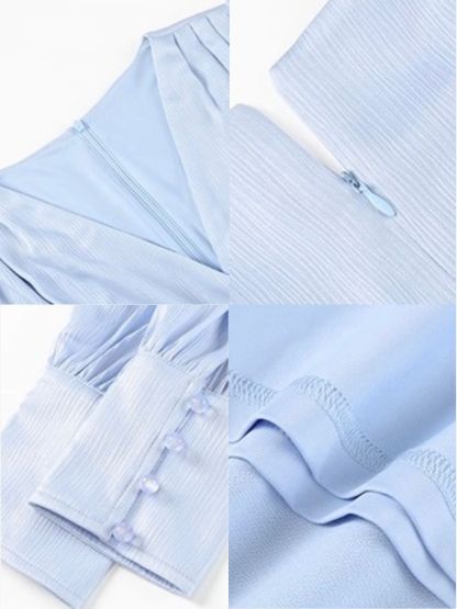 Flynn Waist Detail Delicate Satin Dress