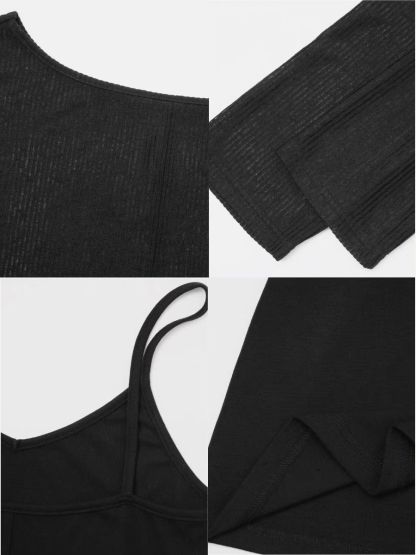 Kate Two Piece Set-Inner Cami & Sheer Dress