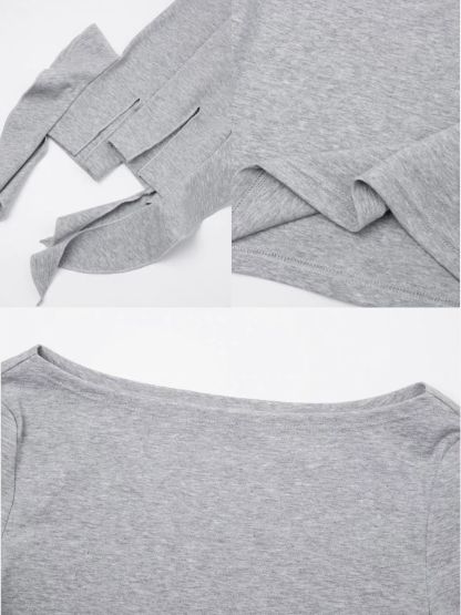 Katty Soft Flare Sleeve Top