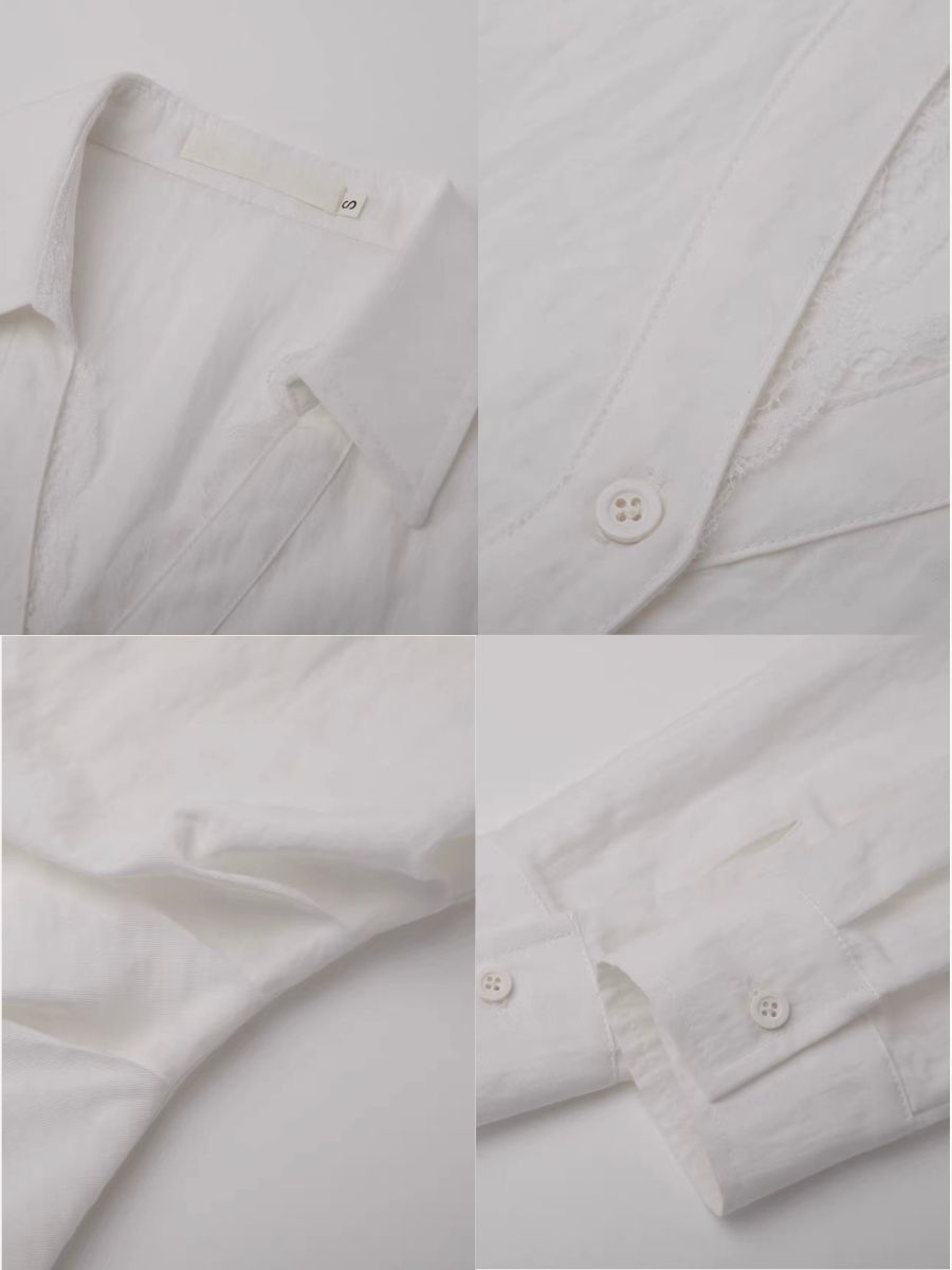 Kendy Lacey Trim Shirt