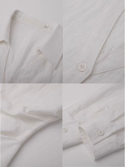 Kendy Lacey Trim Shirt