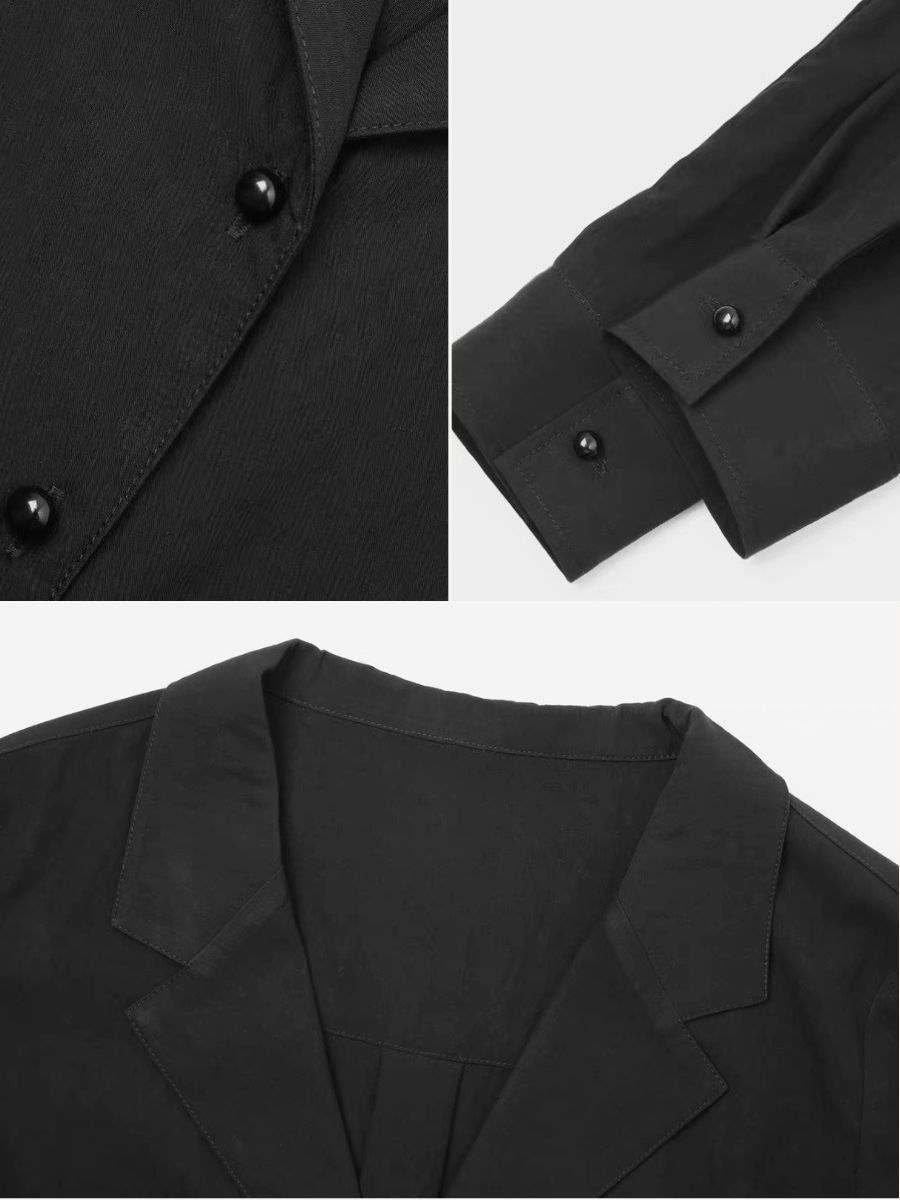 Kassen Lyocell V Collar Shirt