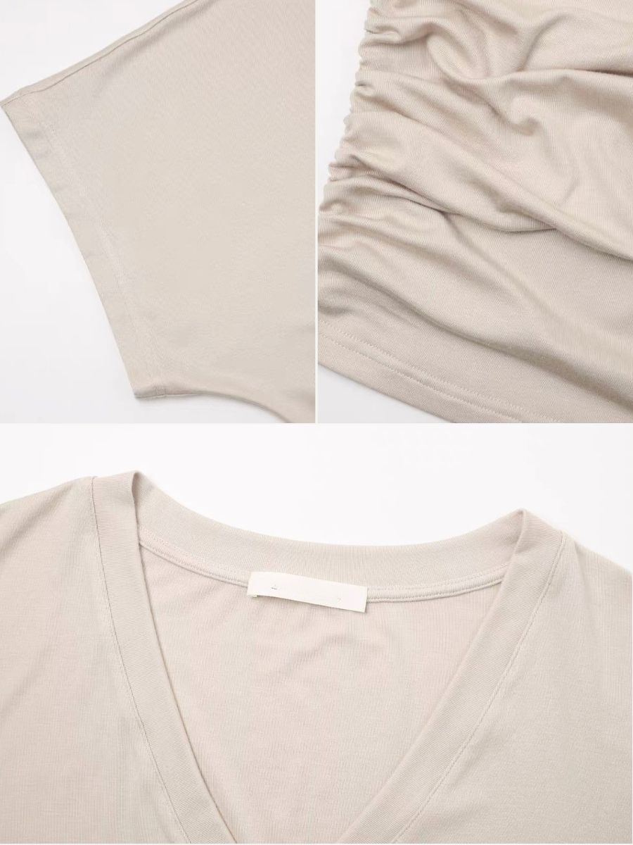 Kamal Batwing Sleeve Lyocell Top