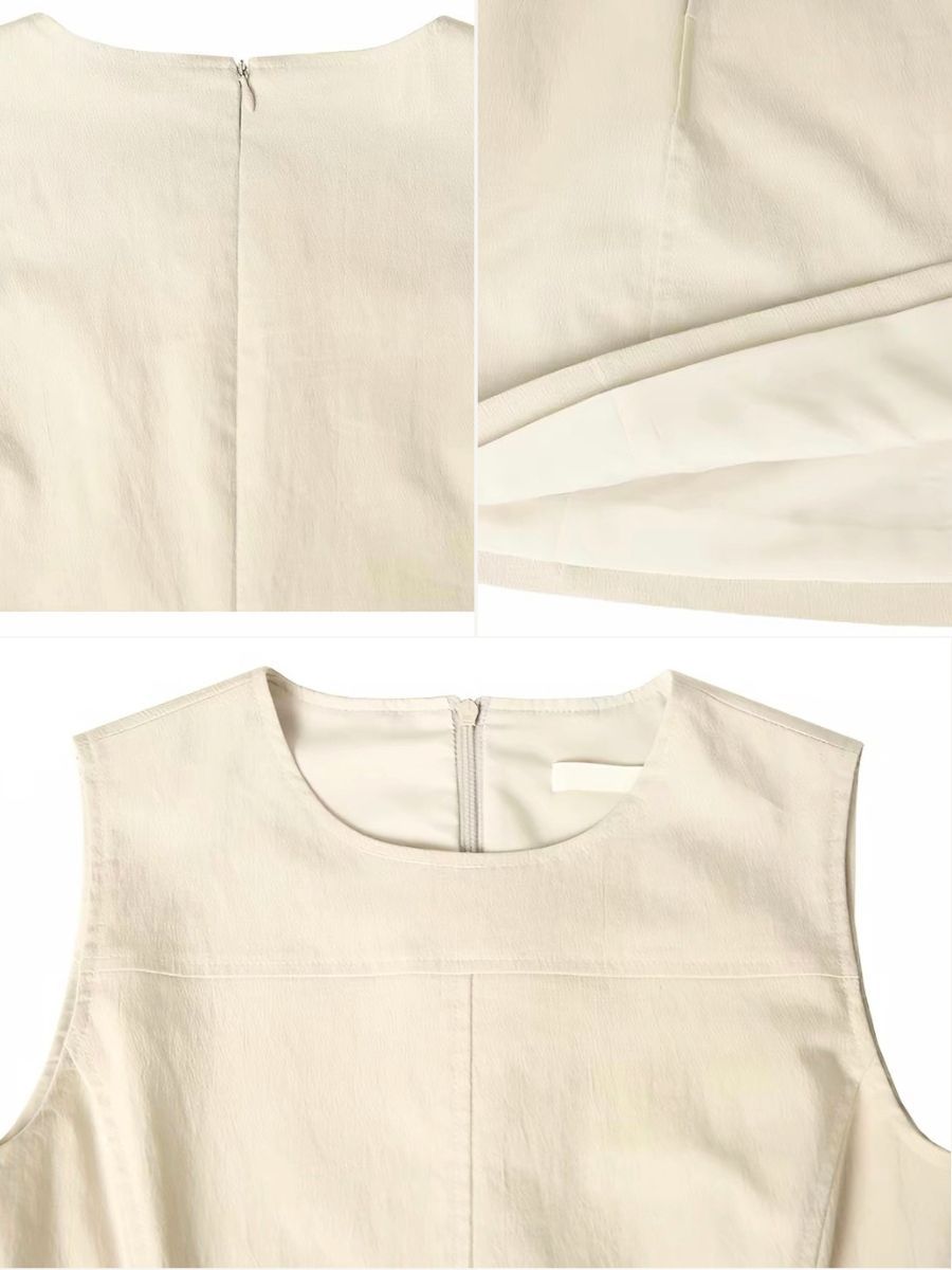 Kacey Sleeveless Dress with Pocket