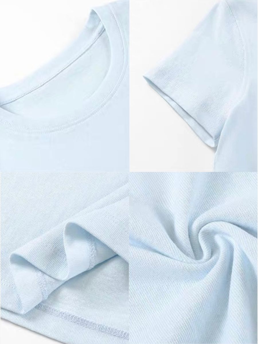 Florene Round Neck Basic Top