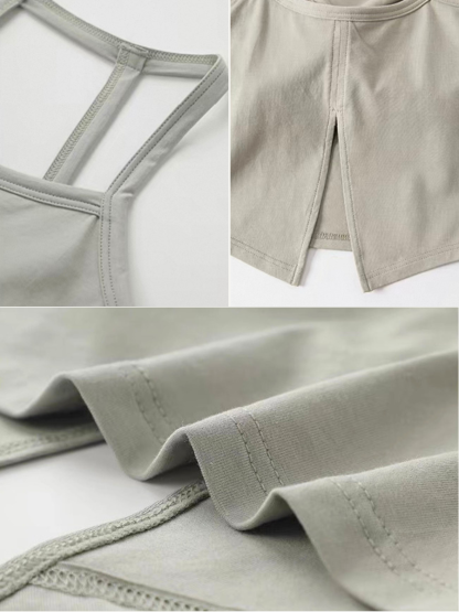 Damary Back Cutout Padded Top