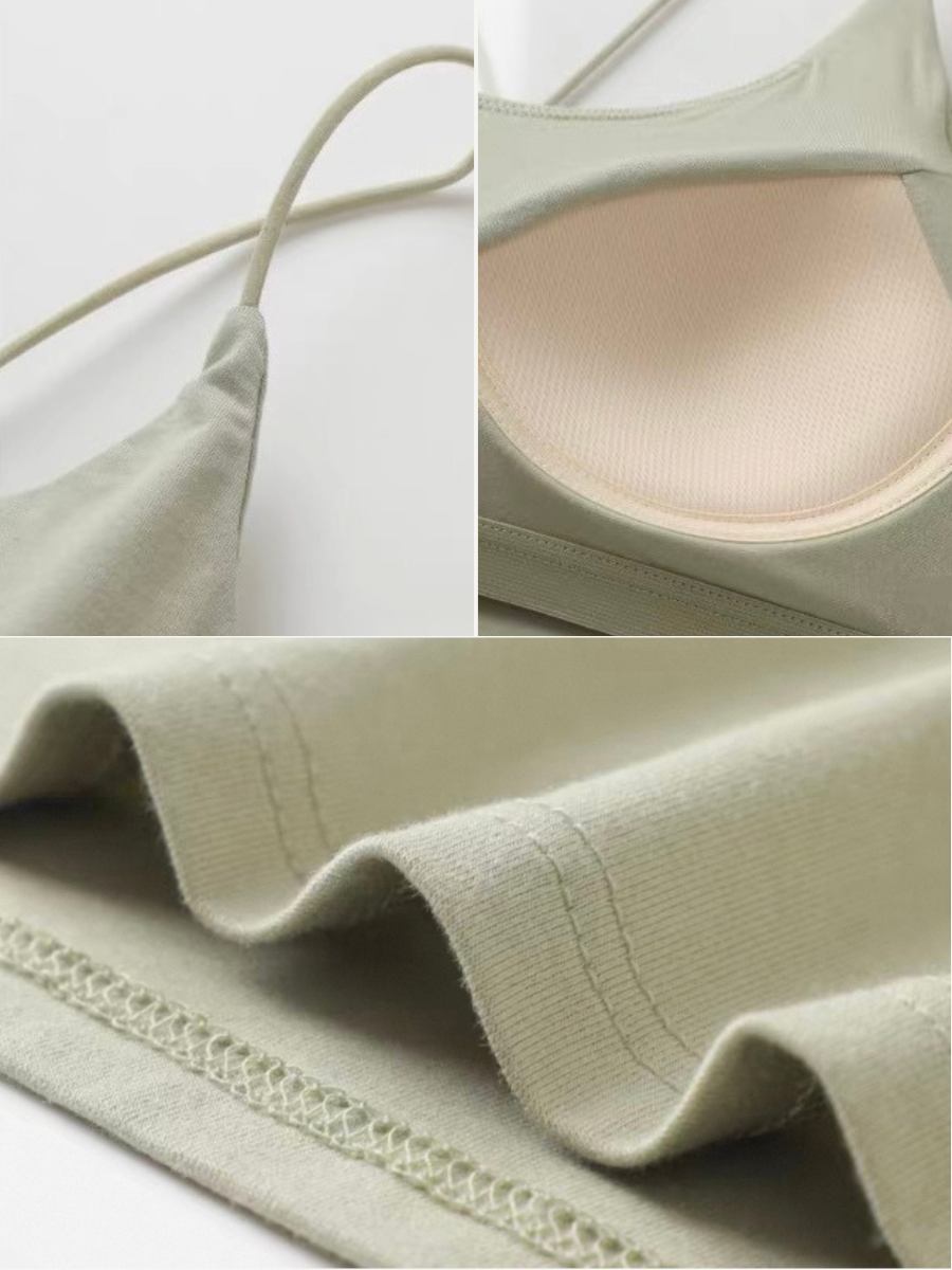Dale Cross-Back Padded Top