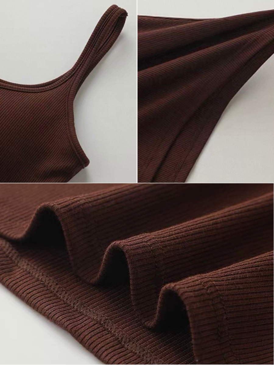 Duffie Scoop Neck Padded Top 1