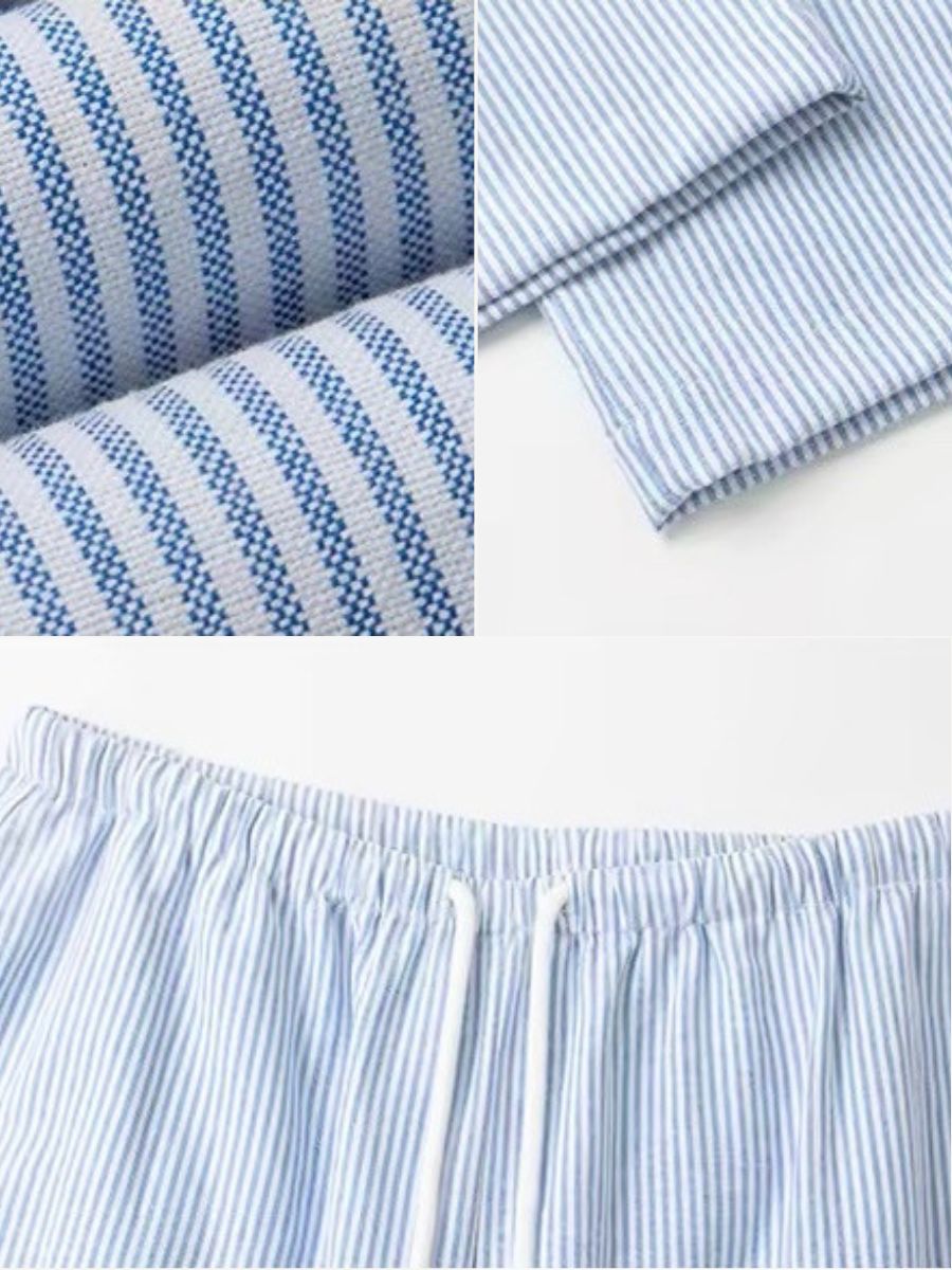 Ozias Casual Relax Stripe Pants