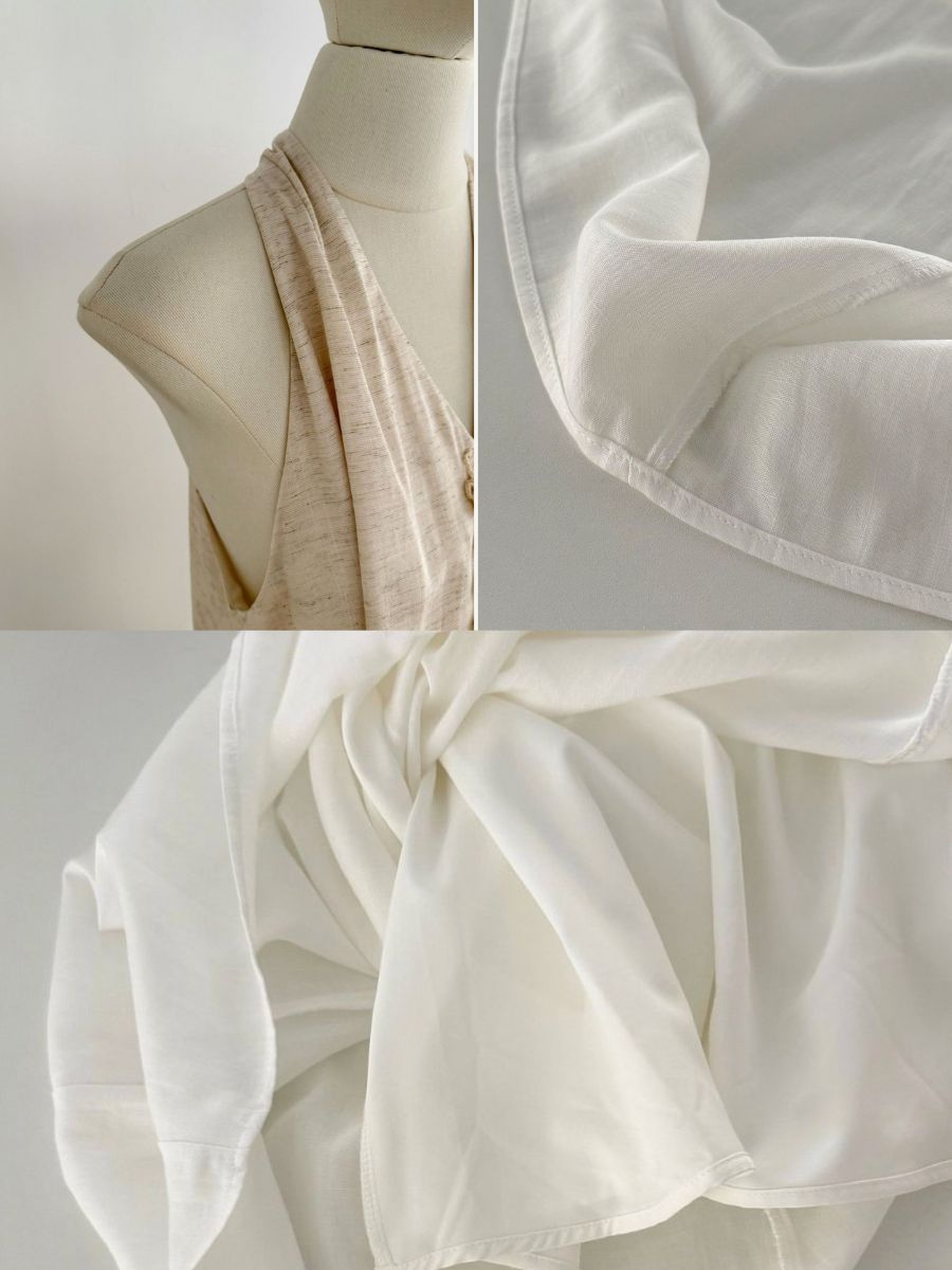 Petyr Linen Halter Neck Maxi Dress