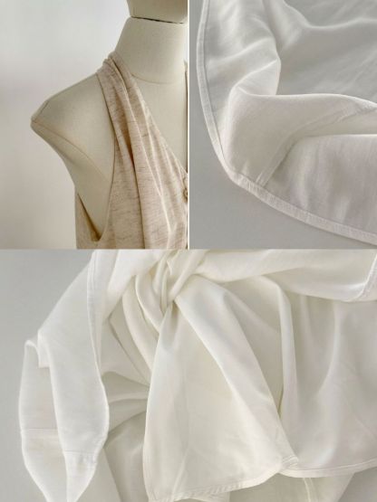 Petyr Linen Halter Neck Maxi Dress