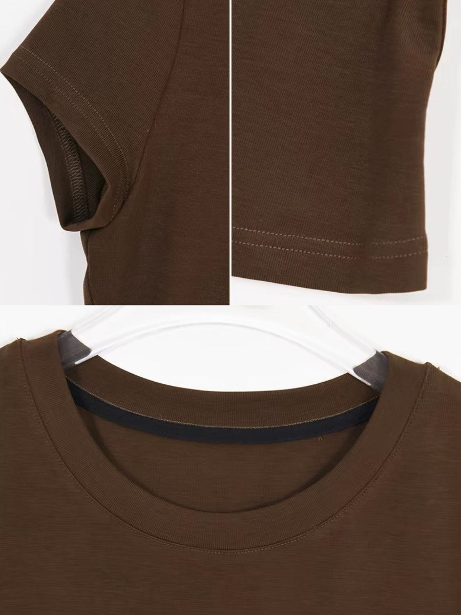 Pam Lyocell Crew Neck Tee