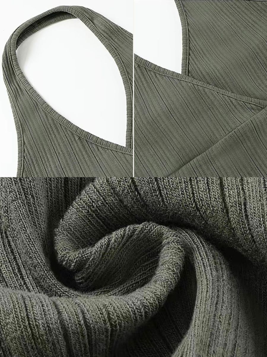 Reign Halter Neck Knit Top