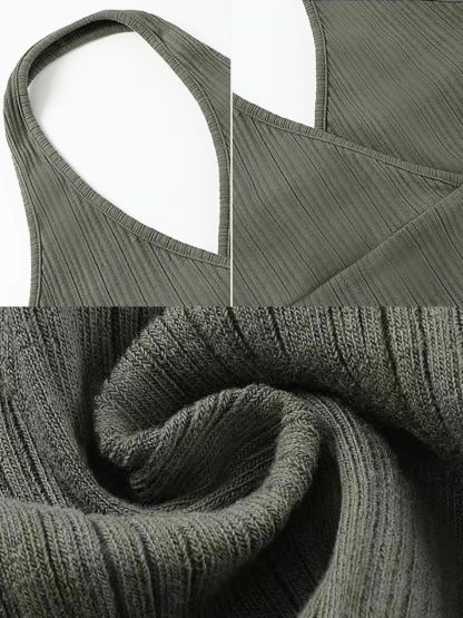 Reign Halter Neck Knit Top