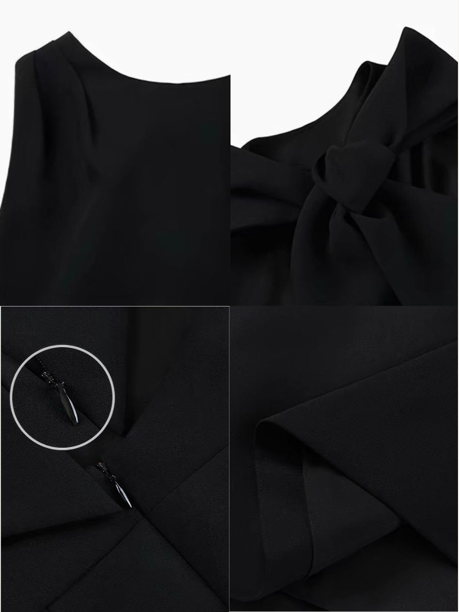 Rory Ribbon Tie Back Mini Dress