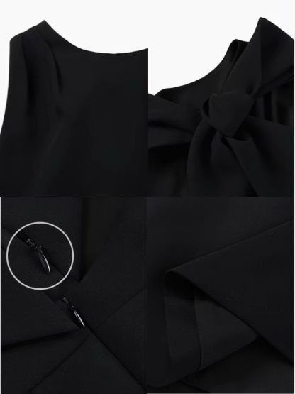 Rory Ribbon Tie Back Mini Dress
