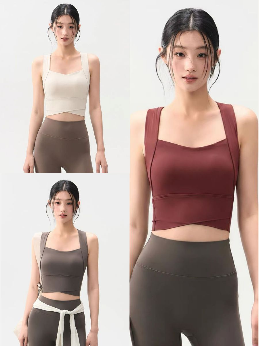 Sanya Cross Back Active Top