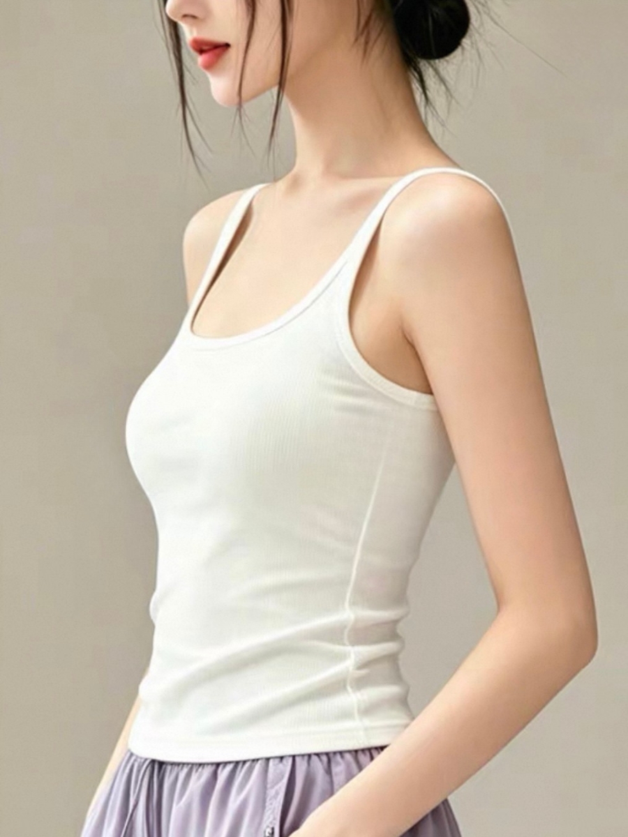 Emily Basic Strappy Padded Top