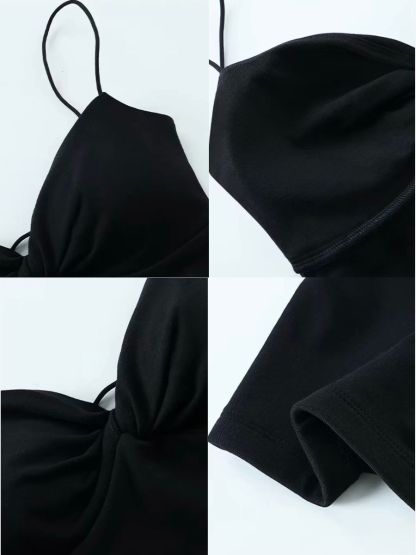 Vaishna Twisted Ruched Cami