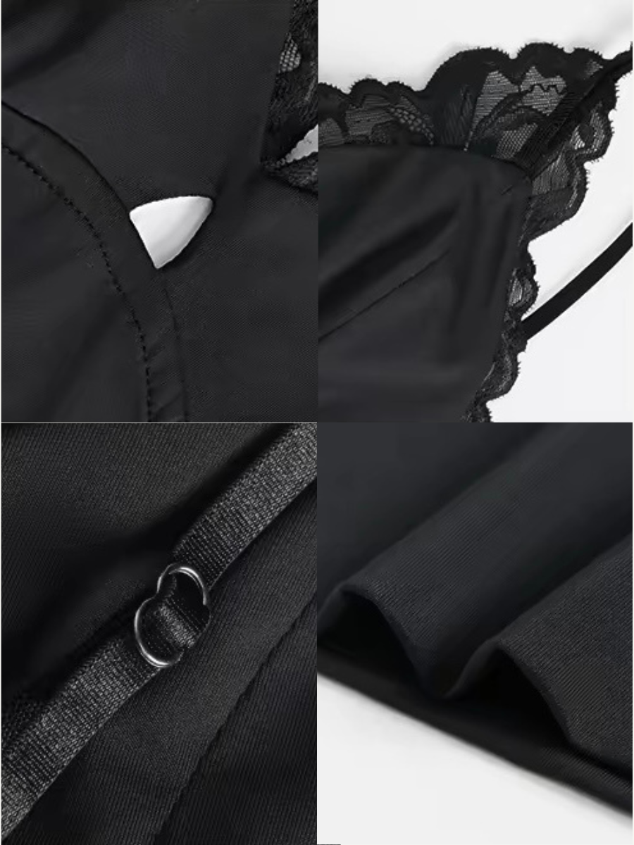 Vania Lace-Trim Bustier Cami Top