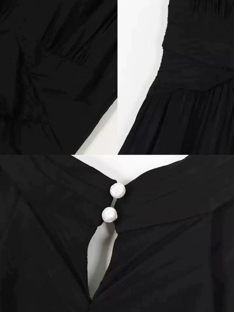Cristian Ruched-Waist Halter Maxi Dress