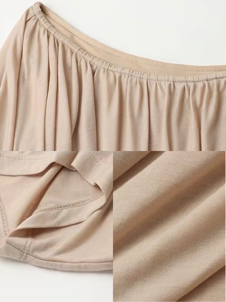 Gella Sheer Draped One-Shoulder Top