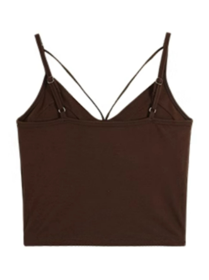 Jalen Padded Cami Top-The Black Bow-