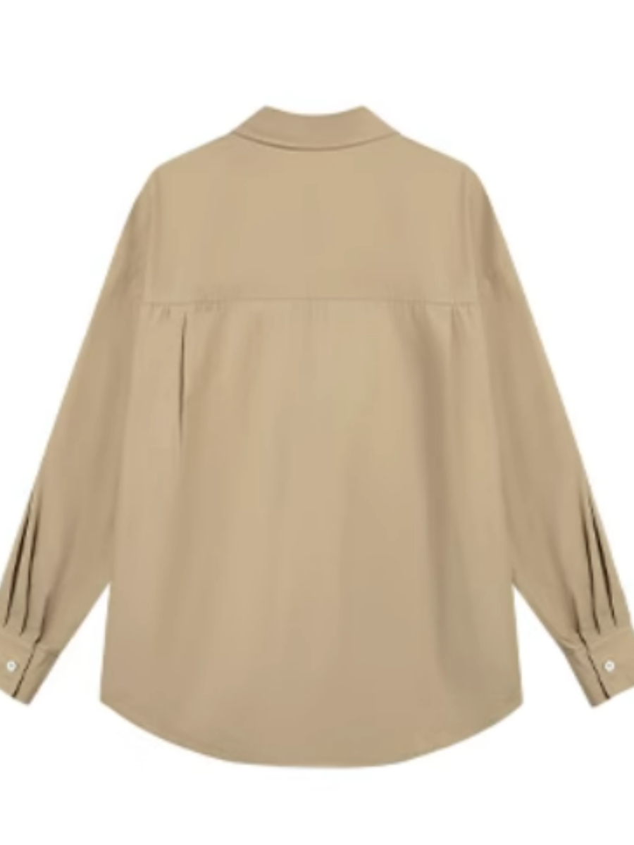 Jrue Oversized Shirt-The Black Bow-