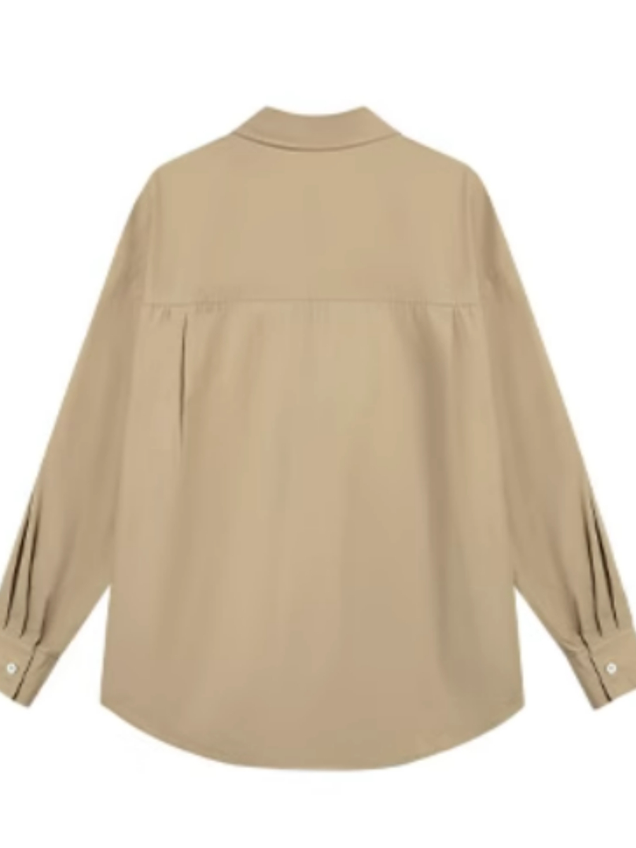 Jrue Oversized Shirt-The Black Bow-