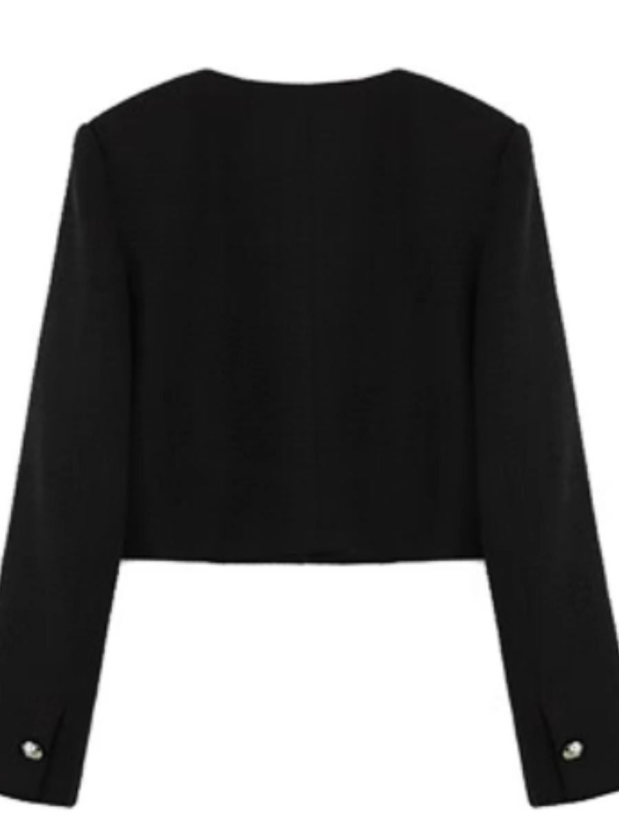 Jadey Tweed Jacket-The Black Bow-