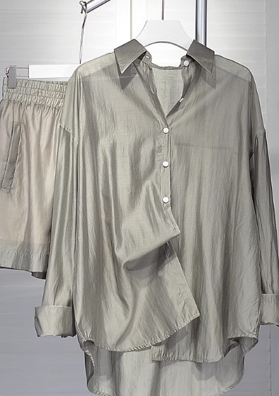 Laith Lyocell Pankou Top & Shorts Set (POS)