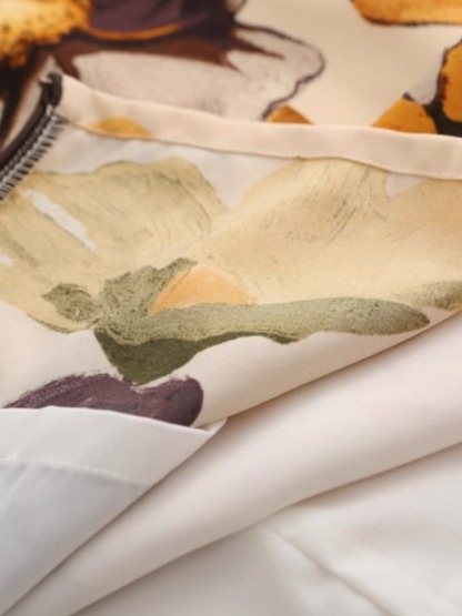 Xi Ping Floral Cheongsam