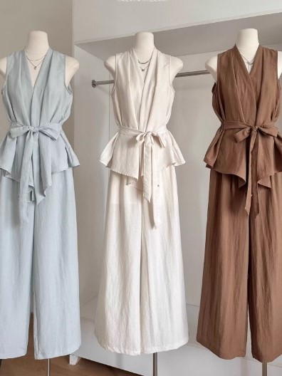 Brandy V-Neck Top & Pants Set