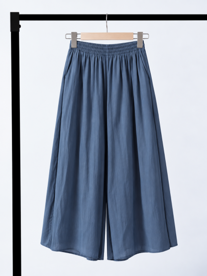 Yan Gang Flowy Wide Leg Pants