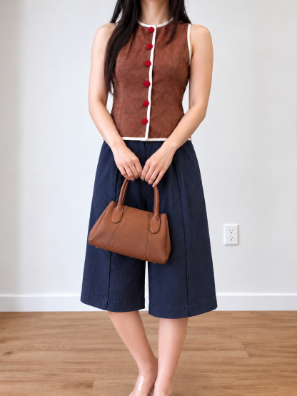 Yan Ke Lyocell-Linen Bermuda Shorts
