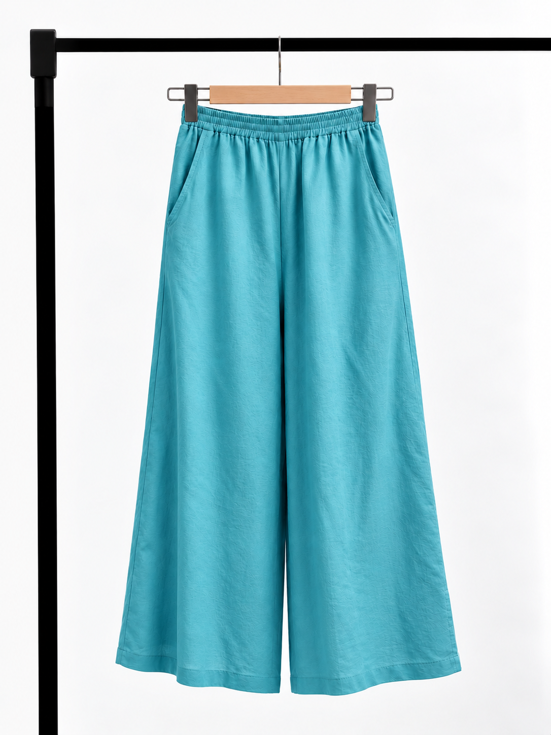 Yan Ju Ramie Wide-Leg Pants