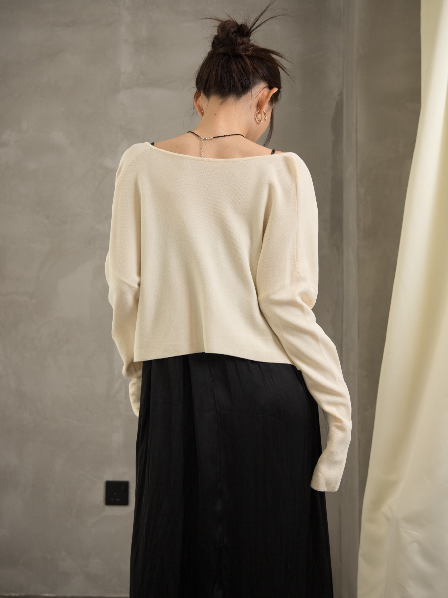 Gynna Double Tie Knit Cardigan (Discounted-Free size)-The Black Bow-