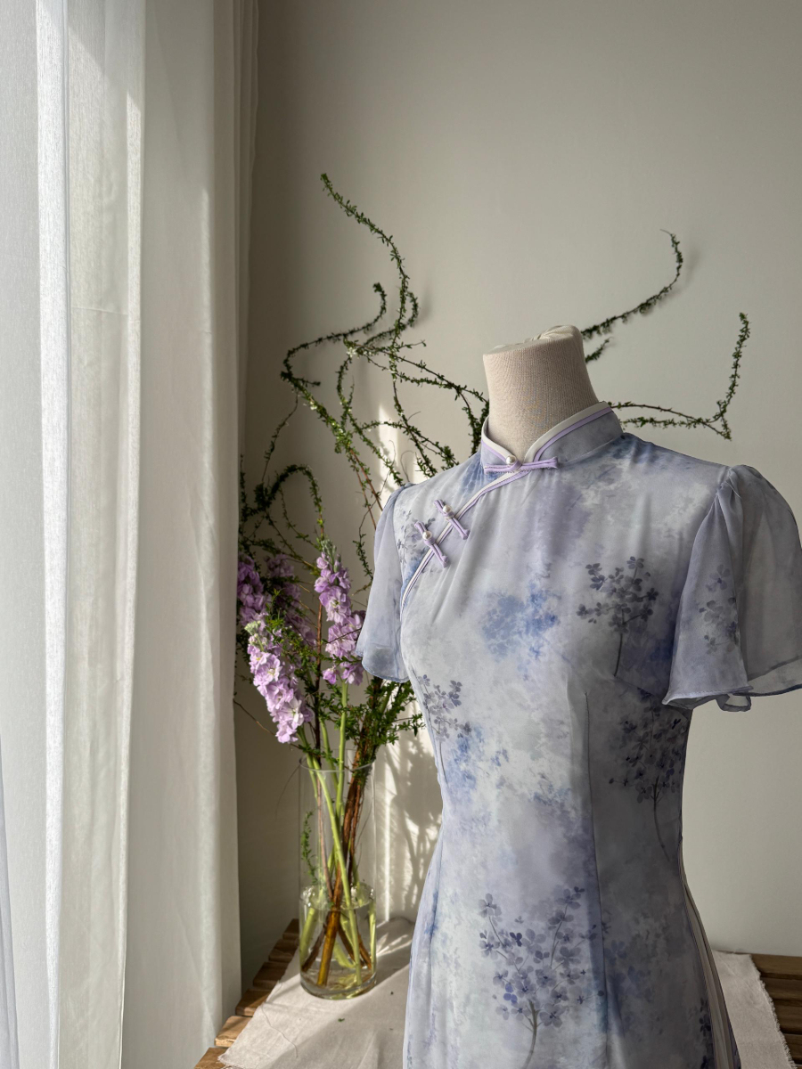 Ya An Ao Dai Cheongsam-The Black Bow-