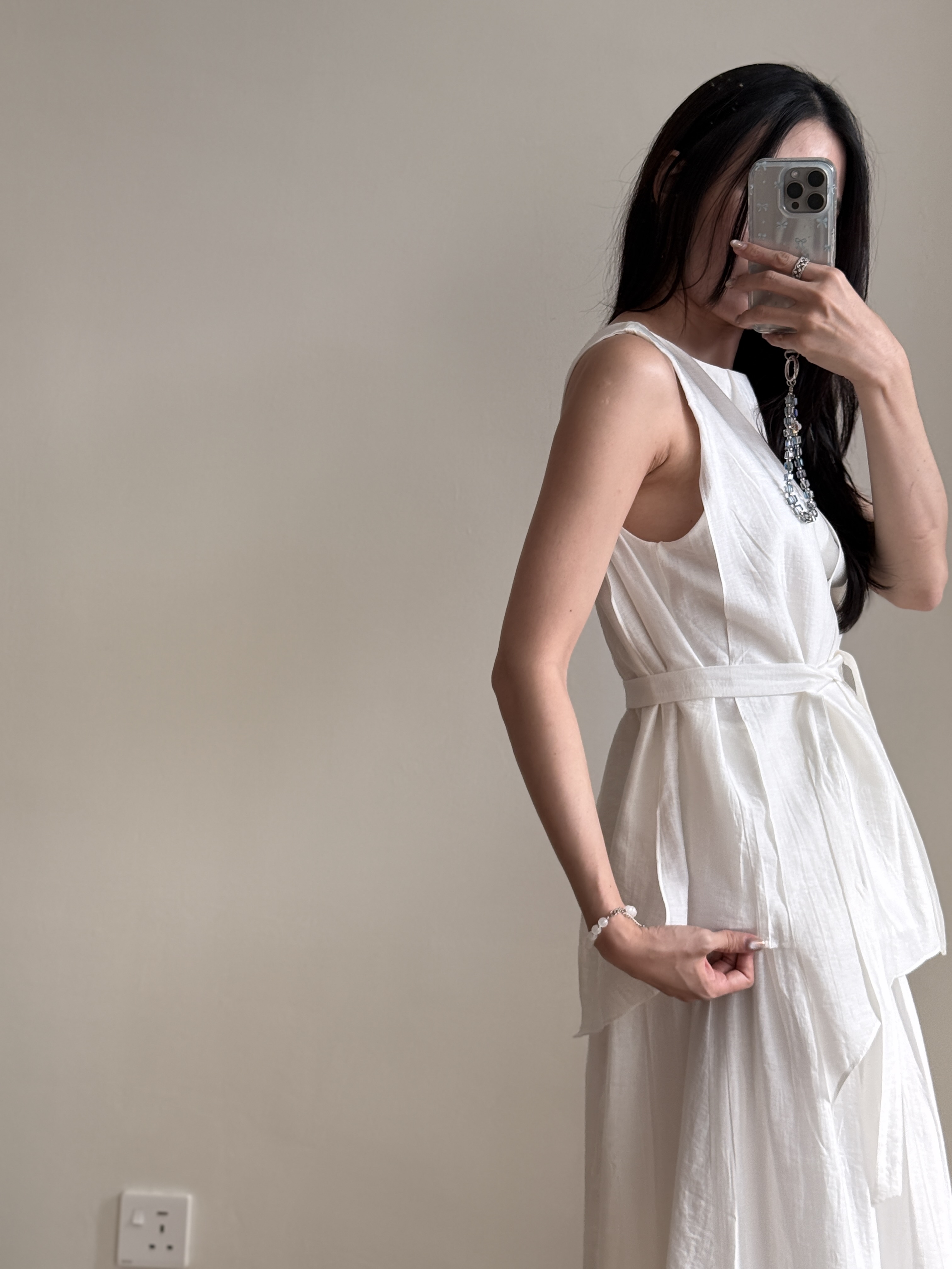 Peyton Tencel Sleeveless Top & Skirt Set 