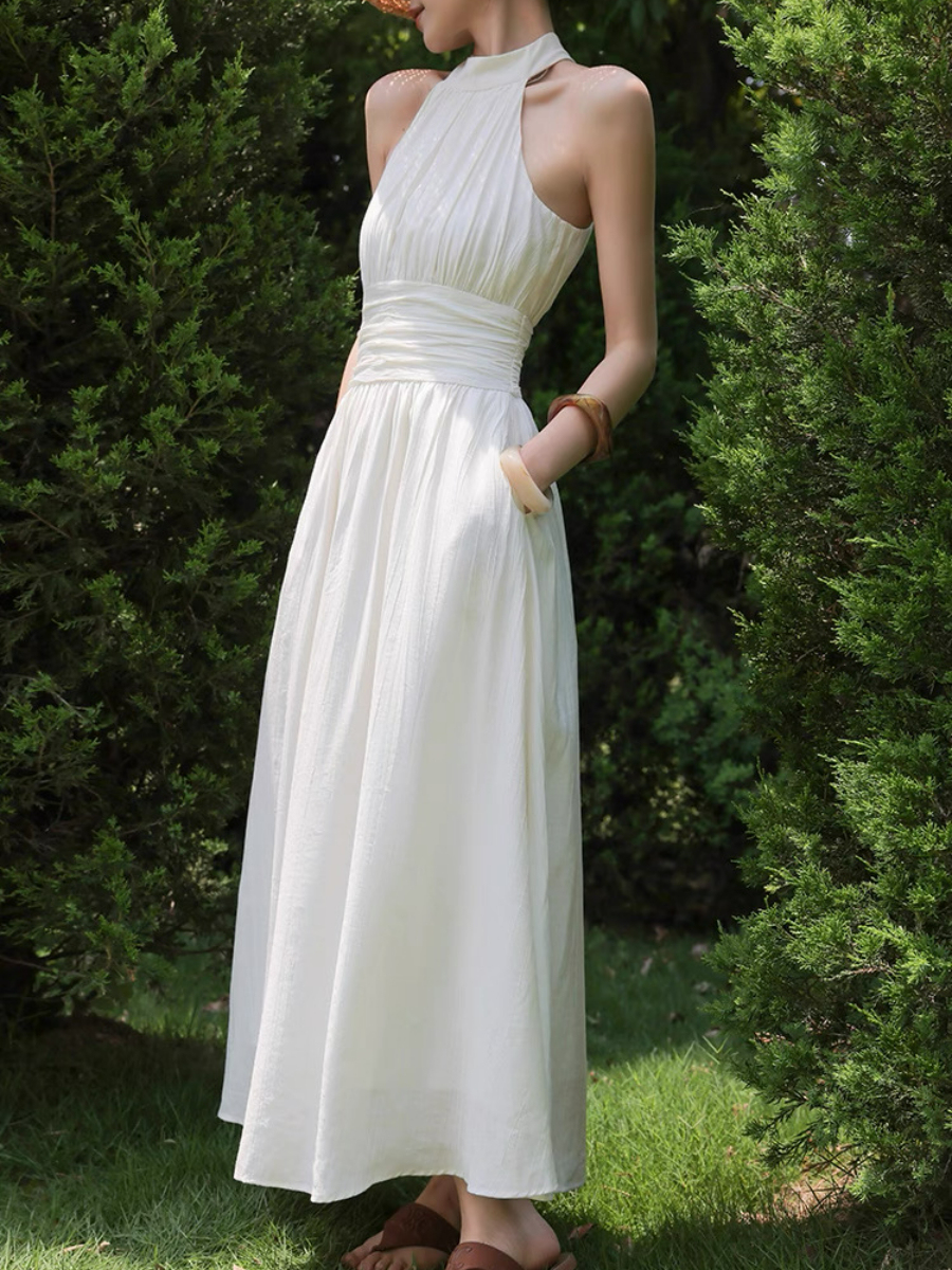 Maysha Halter Neck Dress