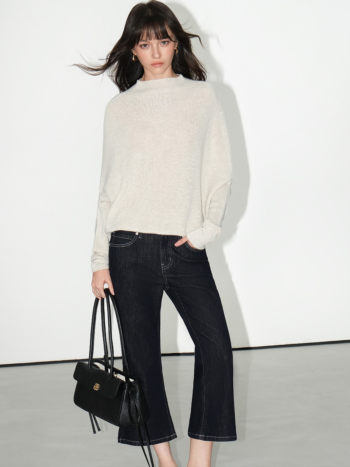 Laurel Cropped Flare Jeans