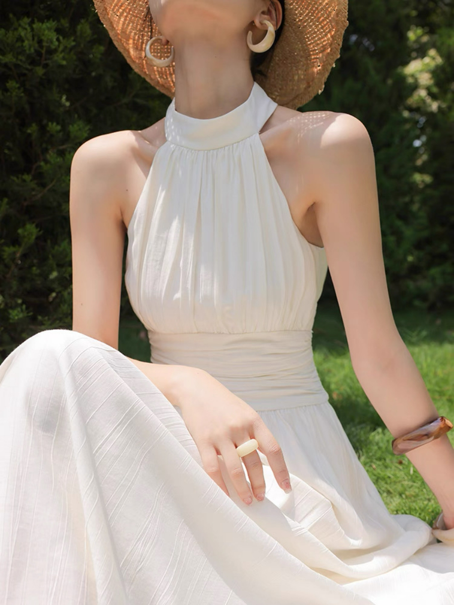 Maysha Halter Neck Dress