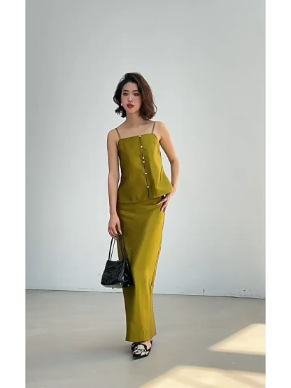 Yazzy Cami Top & Skirt Set