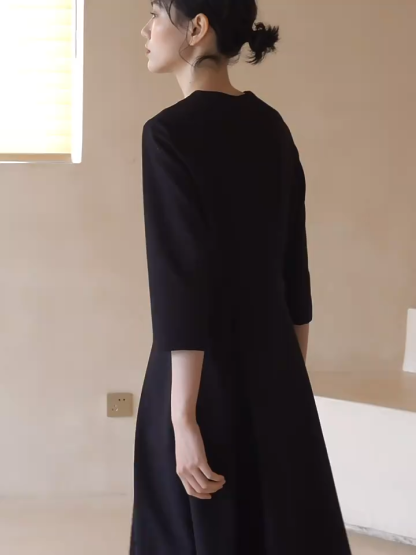 Hope Mid Sleeve Formal Dress