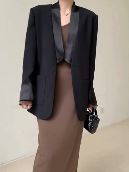 Xafay Shawl Collar Blazer