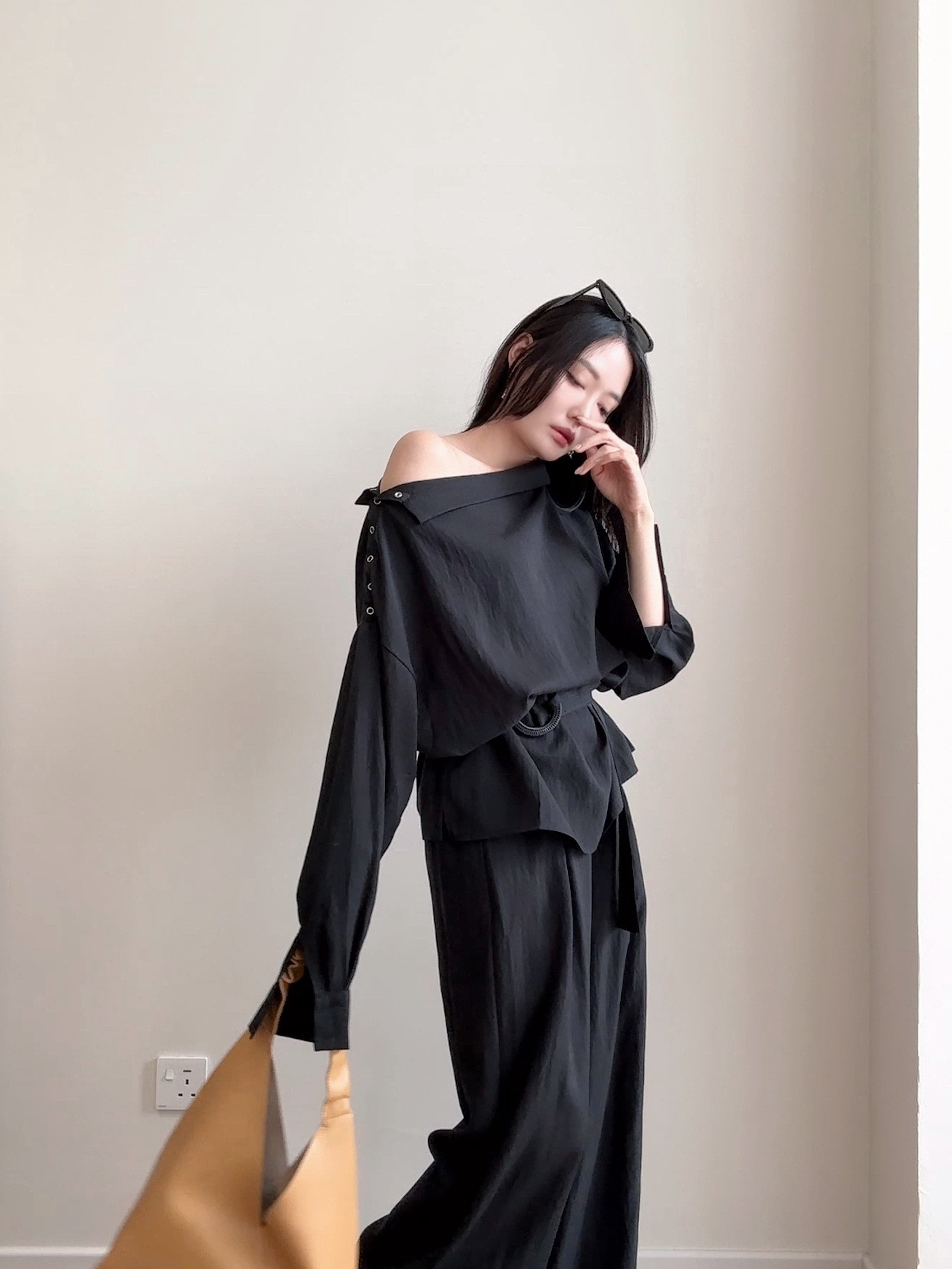 Warren One Shoulder Top & Pants Set