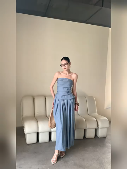 Margot Tube Top & Culottoes & Skirt