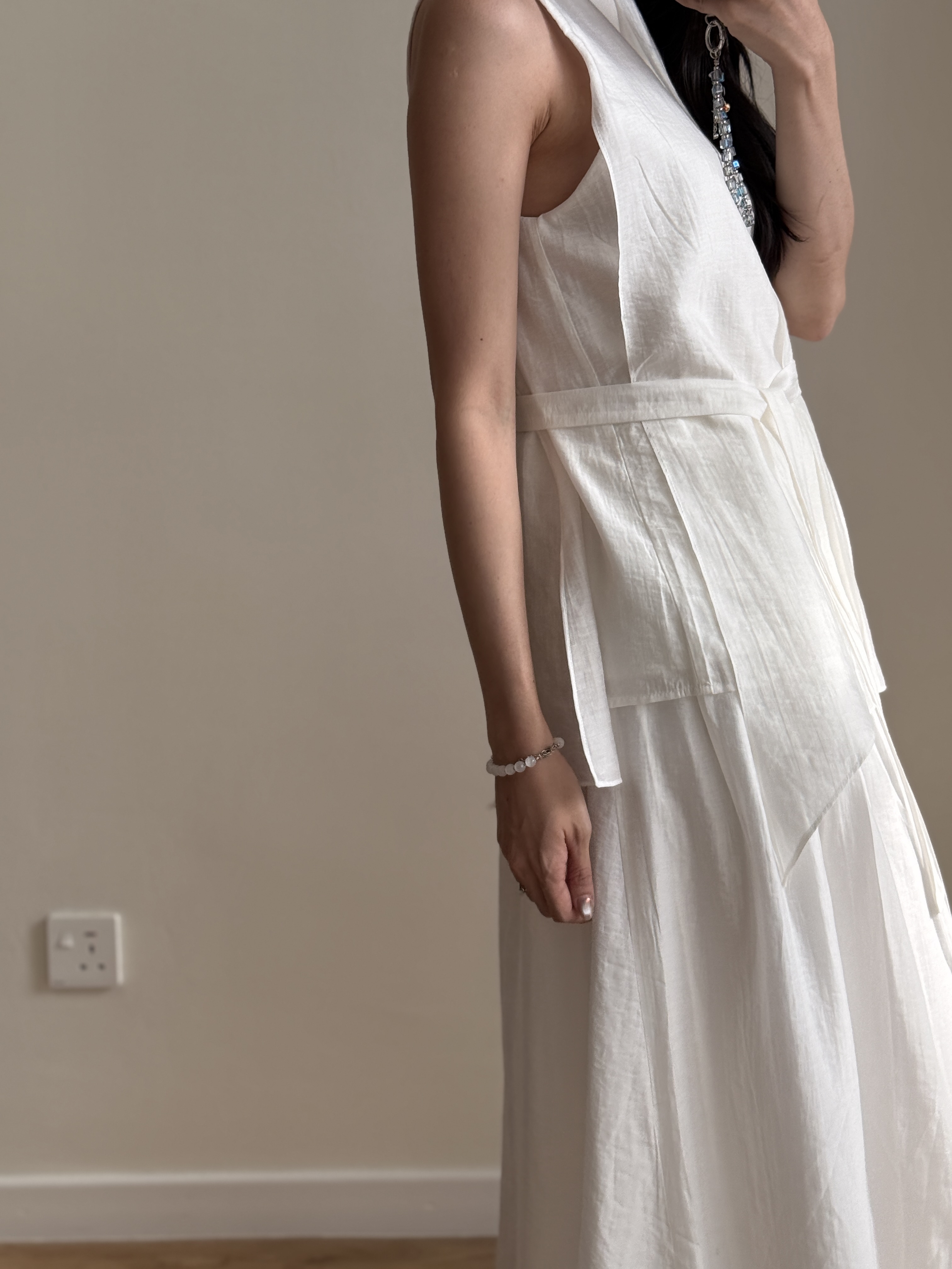 Peyton Tencel Sleeveless Top & Skirt Set 