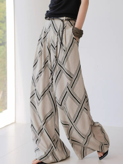 Michelle Grid Culottes